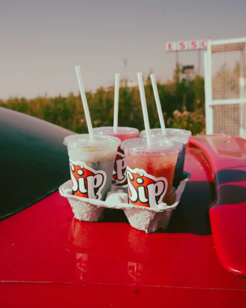Current image: Dirty soda and bubble tea side by side showing differences in texture, toppings, and customization.