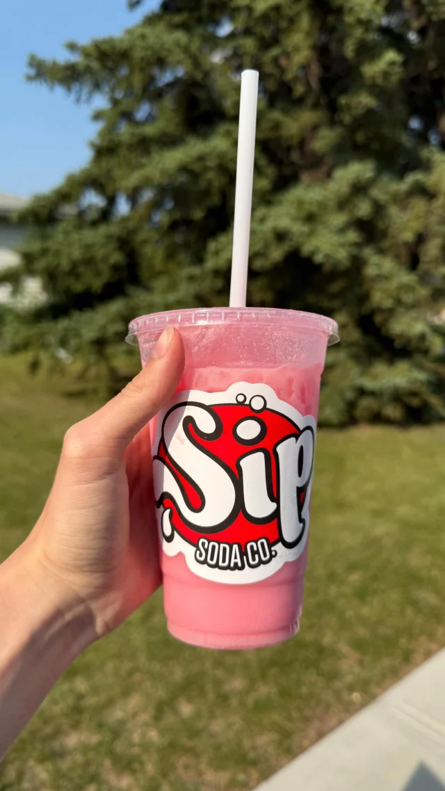 Sip Soda is in full swing! Come check out your new fave dirty soda spot, open 9-9 daily at 975 Broadmoor Blvd. Your next obsession is waiting 👀🥤 #SipSodaCo #DirtySodaDreams #yegeats