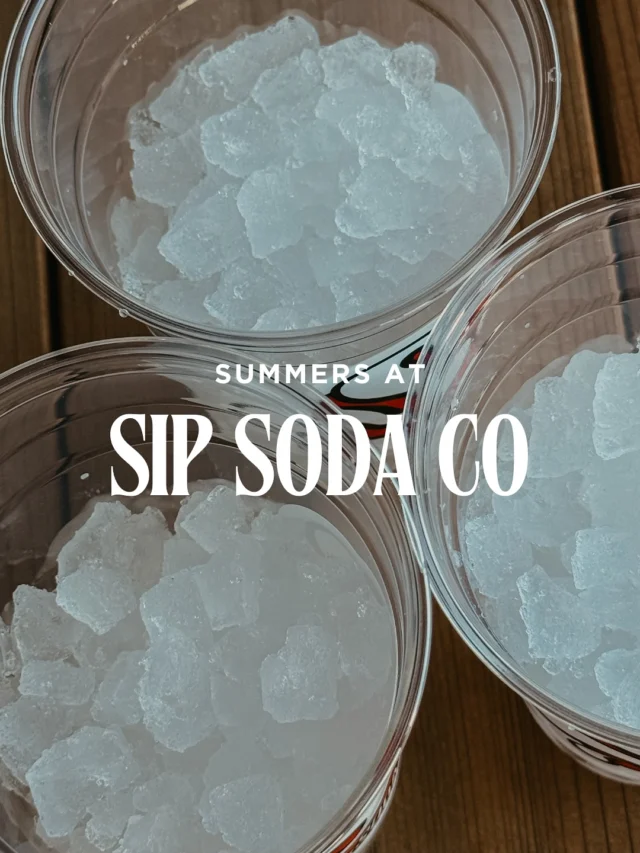 Summers at Sip couldn’t be any sweeter ☀️
Open 9-9 Daily🥤
