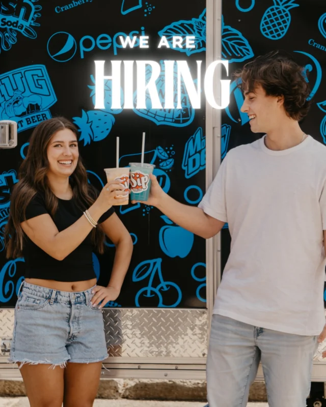 🚨 Sip Soda is Hiring! 🚨
We’ve got 2 spots open:
✨ A flexible role (part-time up to full-time!)
✨ A casual pick-up position for someone who just wants extra shifts

📅 Shifts can be ANYTIME — weekdays, evenings, and weekends.

🎥 To apply: Send us a 45–90 sec video telling us:
• Who you are (age, school/college/work life)
• Your past job experience
• Why you’d crush it at Sip Soda
• Your availability
• Which position you want

Email your videos to info@sipsoda.ca

Let your personality shine we hire people, not résumés! 💙🥤