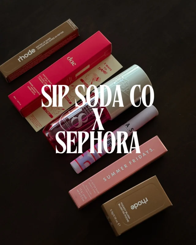 SIPMAS DAY 9: SIP SODA CO X SEPHORA

We wanted to give back to our community, so we’re excited to announce we are giving away these amazing Sephora products to one lucky winner.
How to enter:
• Follow @sipsodaco 
• Like this post
• Tag as many friends as you’d like in the comments (each tag counts as an additional entry)
• Share this post to your Instagram story

Bonus entry:
In a separate comment, tell us why you want to win and/or share your favourite Sip Soda drink.
This giveaway will run for 10 days, and you may enter as many times as you’d like during that period, provided all entry steps are followed.
If you have a private Instagram account, please DM us a screenshot of your story share so we are able to verify your entry.
Thank you for all the support we truly appreciate our Sip community and can’t wait to give this away. ❤️