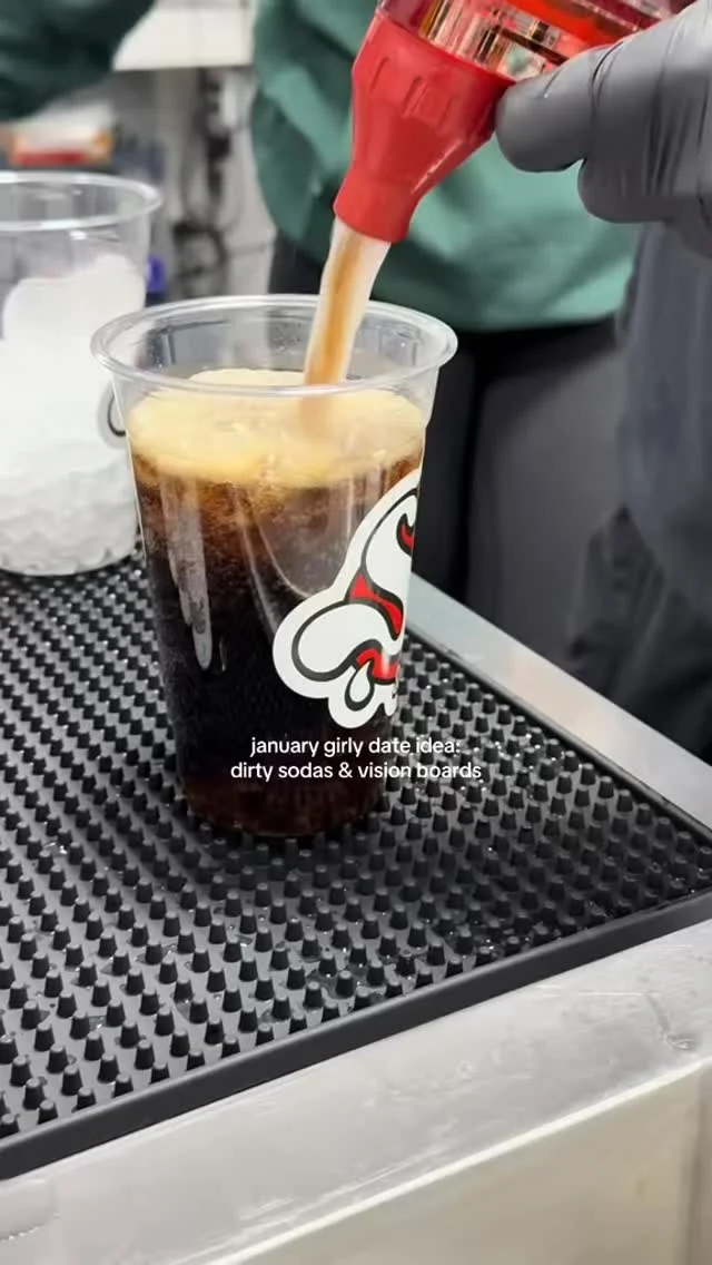 January bestie date idea:
Vision boards, real goals, and dirty sodas, honestly the perfect reset🫧🥤