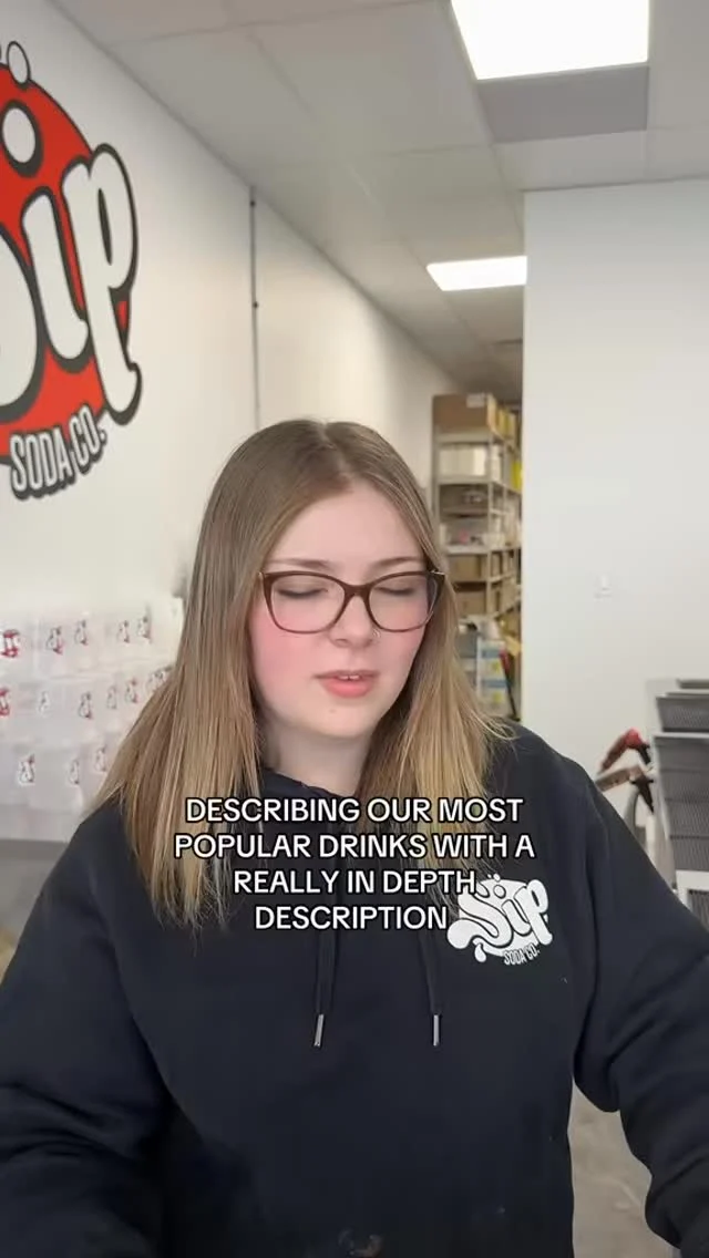 SUPER in depth description of our drinks 🥤